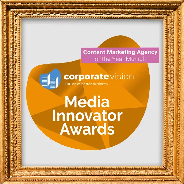 Auszeichnung Media Innovator Awards