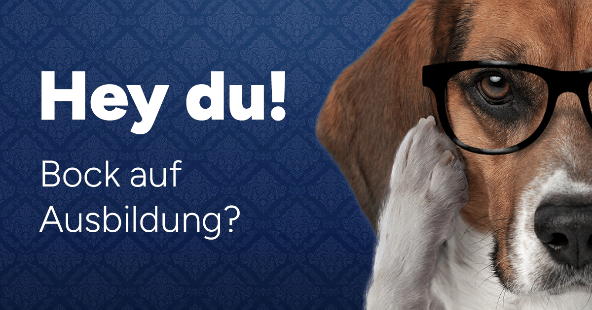 Hey du! Bock auf Ausbildung?