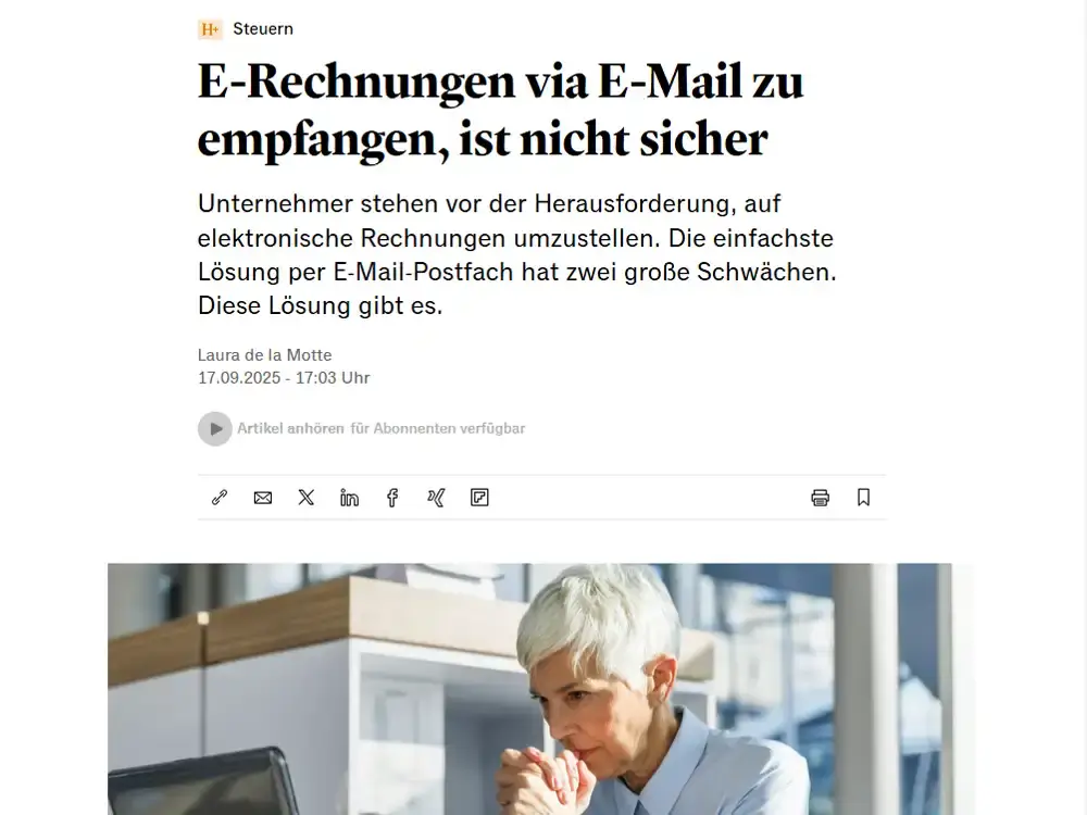Billit Im Handelsblatt